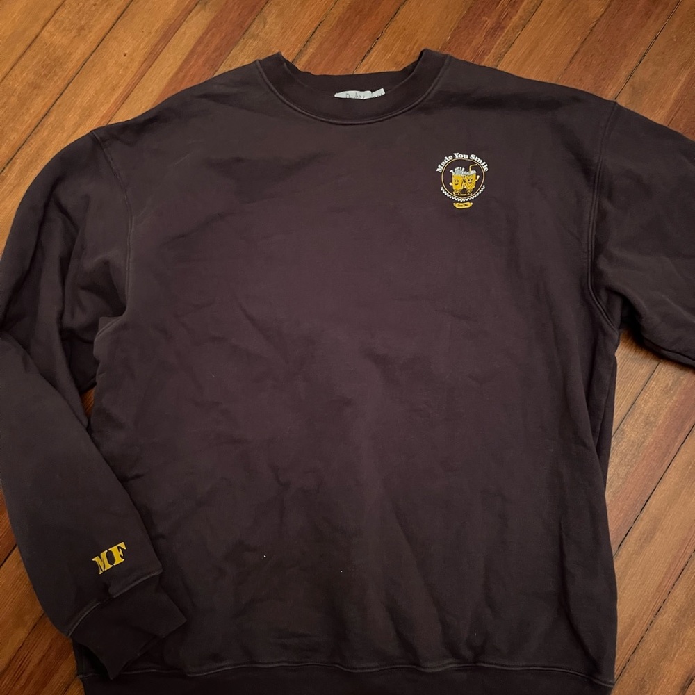 Mayfair Made You Smile Jet Crewneck